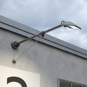 Svítidlo BEGA grafit/čirá hliníkový odlitek/hliník/nerez/bezpečnostní sklo