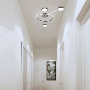 Svítidlo BOPP antracit/nikl hliník