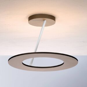 Svítidlo BOPP taupe/bílá hliník