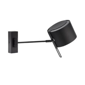 Svítidlo BRUMBERG černá/s práškovým lakem hliník/mosaz/železo/chintz