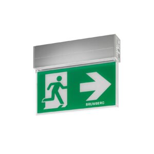 Svítidlo BRUMBERG bílá/zelená polykarbonát/hliník