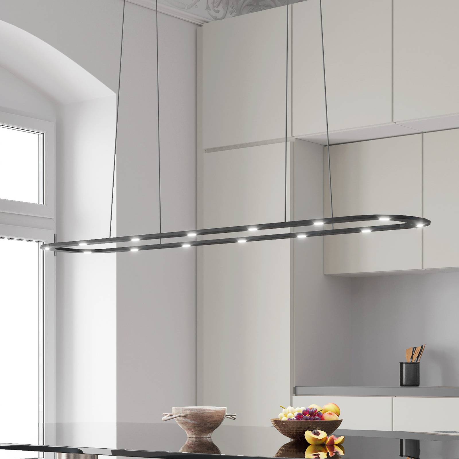 Svítidlo BYOK matná černá hliník