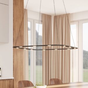 Svítidlo BYOK matná černá hliník