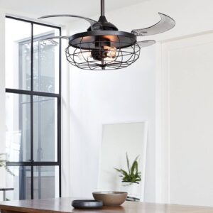 Svítidlo Beacon Lighting kouřově šedá-transparentní/černá plast/ocel