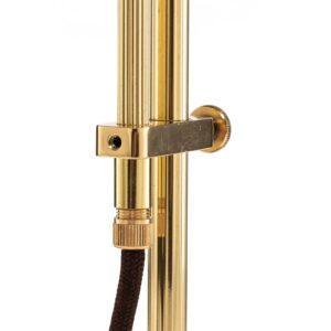 Svítidlo Berliner Messinglampen zelená/mosaz sklo/mosaz