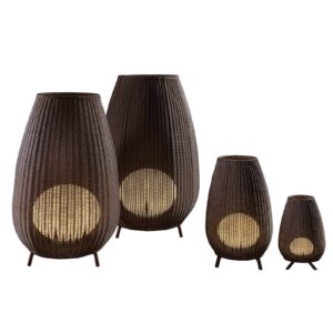 Svítidlo Bover hnědá polyetylén/hliník