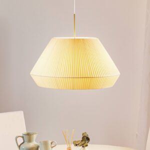 Svítidlo Bover krémový železo/PVC/látka