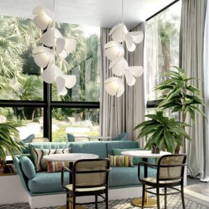 Svítidlo Bover bílá hliník/železo