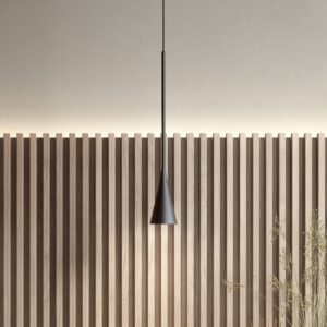 Svítidlo Bover černá hliník/železo