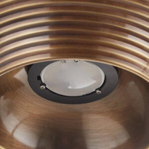 Svítidlo Bover mosaz lesklá hliník/železo/methakrylát