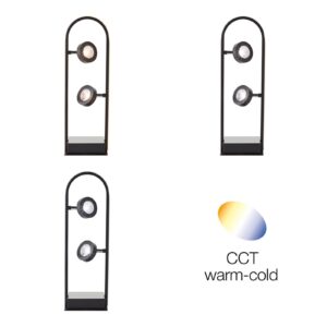 Svítidlo Brilliant černá kov/plast