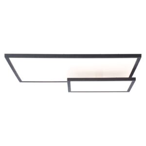 Svítidlo Brilliant černá/bílá kov/plast