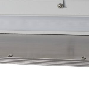 Svítidlo Brilliant hliník/bílá kov/plast