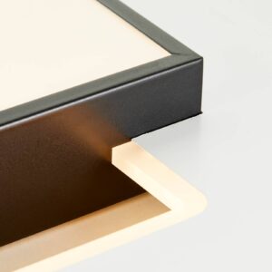 Svítidlo Brilliant bílý/černý kov/plast