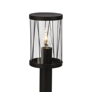 Svítidlo Brilliant černá/čirá kov/plast