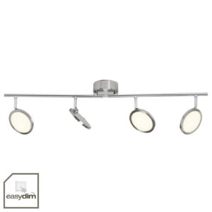 Svítidlo Brilliant železo/bílá kov/plast