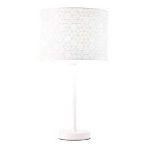 Svítidlo Brilliant bílé netkaná tapetová textilie/kov