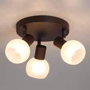 Svítidlo Brilliant hnědá