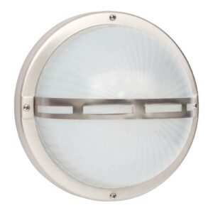 Svítidlo Brilliant stříbrná/opálová nerez/sklo