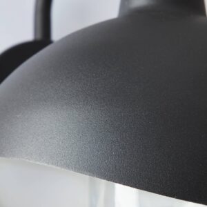 Svítidlo Brilliant matná černá kov/sklo