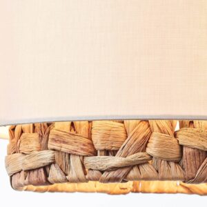 Svítidlo Brilliant přírodní/bílá vodní hyacint/látka/kov