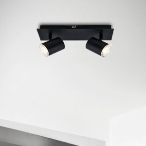 Svítidlo Briloner černá kov/plast