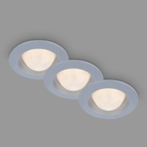 Svítidlo Briloner chrom matný plast