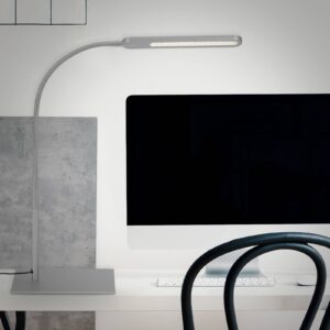 Svítidlo Briloner stříbrná kov/plast