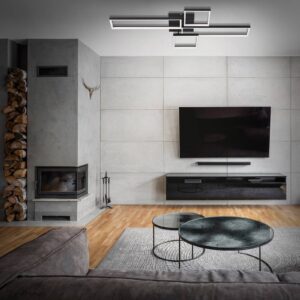 Svítidlo Briloner černá/bílá kov/plast