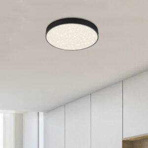 Svítidlo Briloner černá/satinovaná kov/plast