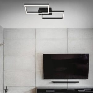 Svítidlo Briloner černá kov/plast