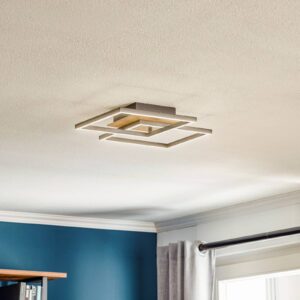 Svítidlo Briloner černá/světlé dřevo kov/plast/dřevo