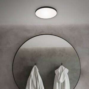 Svítidlo Briloner černá/satinovaná kov/plast