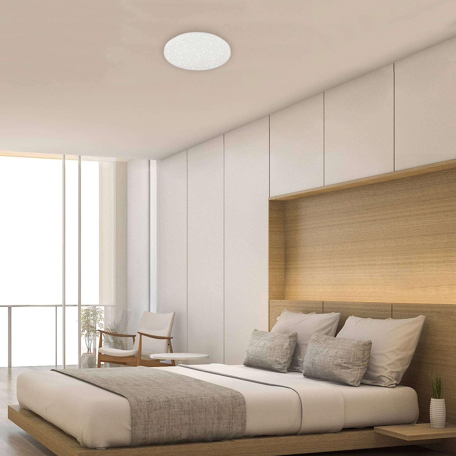 Svítidlo Briloner bílá plast/kov