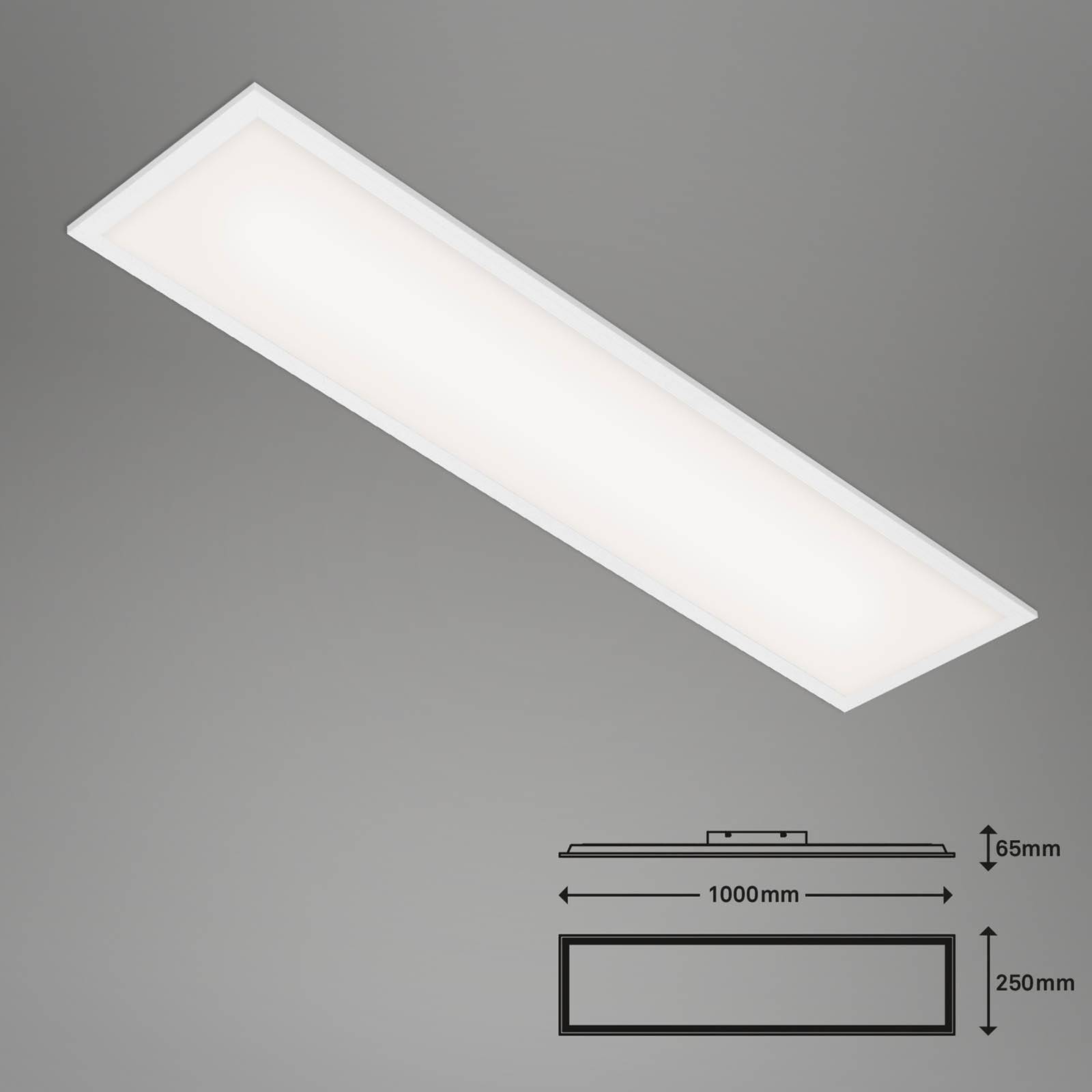 Briloner LED stropní svítidlo Direct smart CCT RGB 100x25cm, Kuchyň, plast, kov, 22W, P: 100 cm, L: 25 cm, K: 6.5cm - Image 3