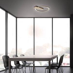 Svítidlo Briloner zlatý/bílý kov/plast