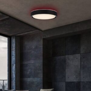 Svítidlo Briloner černé kov/plast