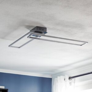 Svítidlo Briloner kartáčovaný hliník kov/plast