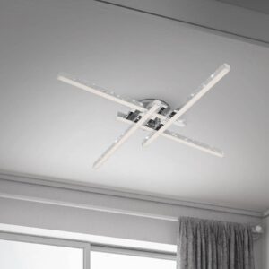 Svítidlo Briloner chrom kov/plast