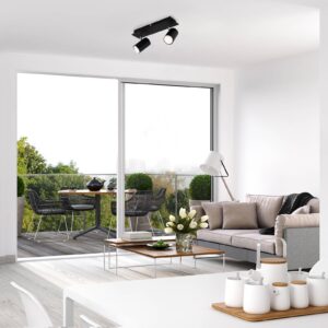 Svítidlo Briloner černá kov