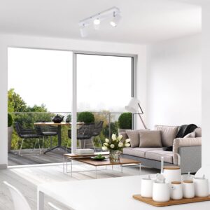 Svítidlo Briloner bílá kov