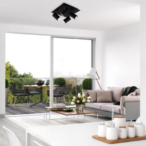 Svítidlo Briloner černá kov