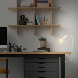 Svítidlo Briloner bílá kov