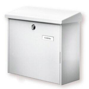 Svítidlo Burgwächter bílé ocel/pozinkovaná