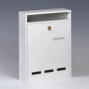 Svítidlo Burgwächter bílá ocel/pozinkovaná