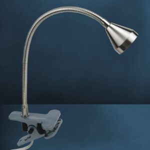 Svítidlo Busch kartáčovaný nikl matný/chrom kov