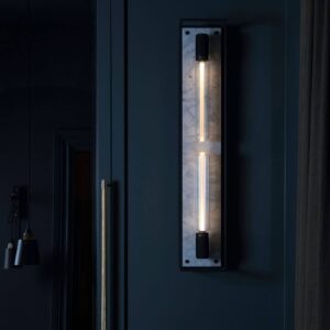 Svítidlo Buster + Punch černá/bílá ocel/mramor