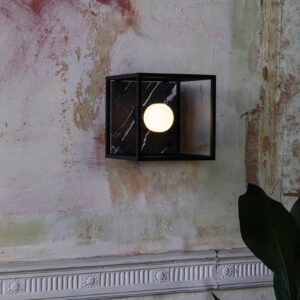 Svítidlo Buster + Punch černá ocel/mramor