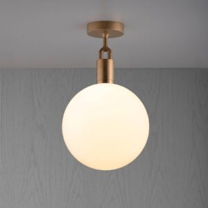 Svítidlo Buster + Punch mosaz/bílý opálový mosaz/sklo