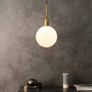 Svítidlo Buster + Punch mosaz/bílá mosaz/sklo